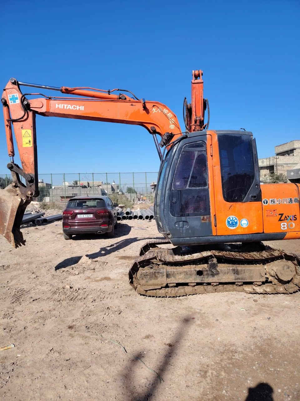 السلام عليكم
حفاره حجم 70 هيتاشي مامرقمه بعده تبريد شغال مكينه مضخة ابلادي مامفتوح
بغداد ***********
