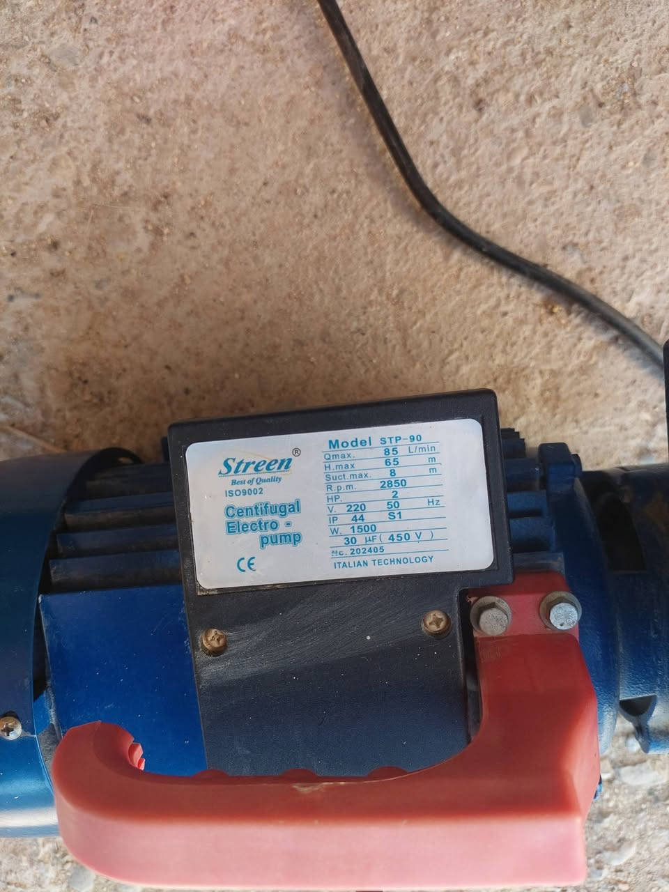 السلام عليكم ماطور مي من ماركة ستريين ايطالي 2 احصان ما مستخدم ابد ماطور نحاس 100% مكاني ناحية الوحده المعمل تواصل خاص او على رقم
***********
