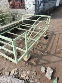 سرير حديد • حديد قوي • حي الحكيم