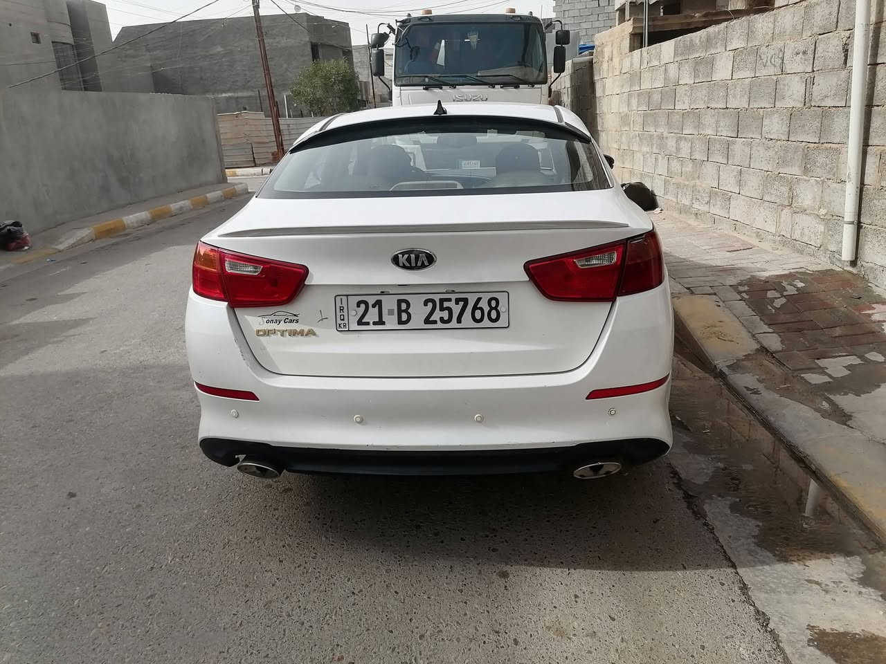 السلام عليكم
كيا اوبتما 2015 خليجي

رقم سليمانية

محرك 2400 دوش مفتوح

دبل كزوز

تبريد قطعتين

بصمة

مري شفط وكهرباء

تشغيل عن بعد

تحكم استيرن

شفتات استيرن

نظام ايكو

كير بلادي 

صدر جيد

تدفئة
بيها قطعتين صبغ فقط بدون ضربه جاملغات خلفي
السعر 130 بيها مجال

المكان الرمادي

الرقم ***********
