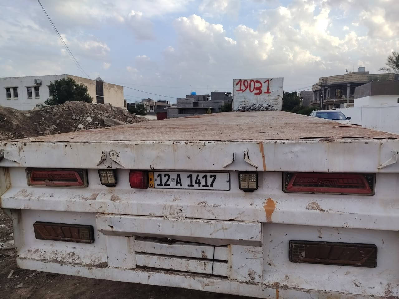 عربانه للبيع طول 13.60 اربع دناكير   العنوان بغداد ابو غريب *********** //*********** السعر ٩٥ وبيها مجال
