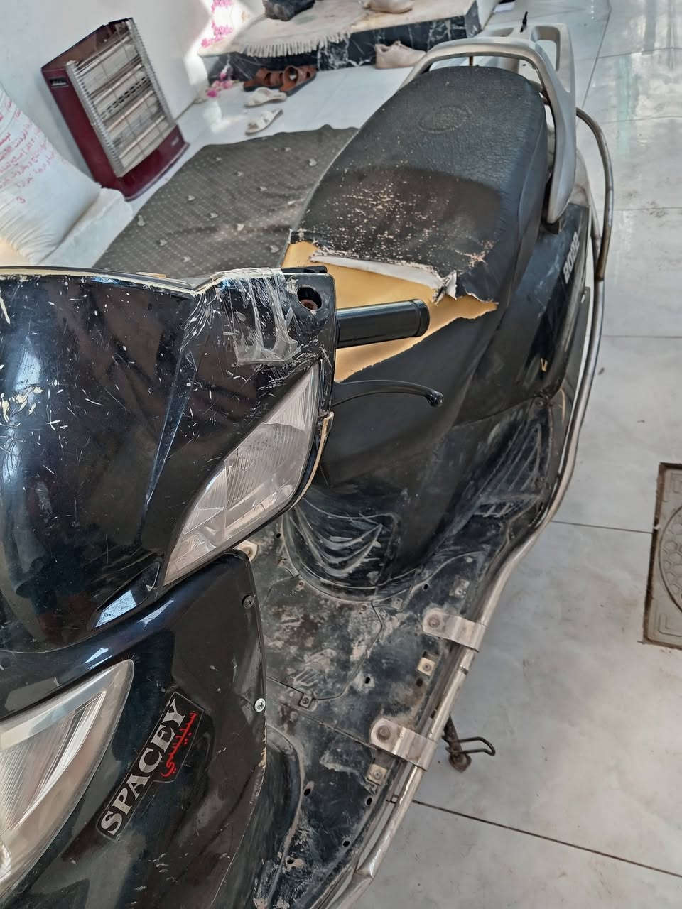 للبيع دراجة سبيسي السعر ٣٠٠ وبيه مجال للشراي *********** ميسان
نظيفة وشغاله للبيع او مراوس اوراقه كاملة
