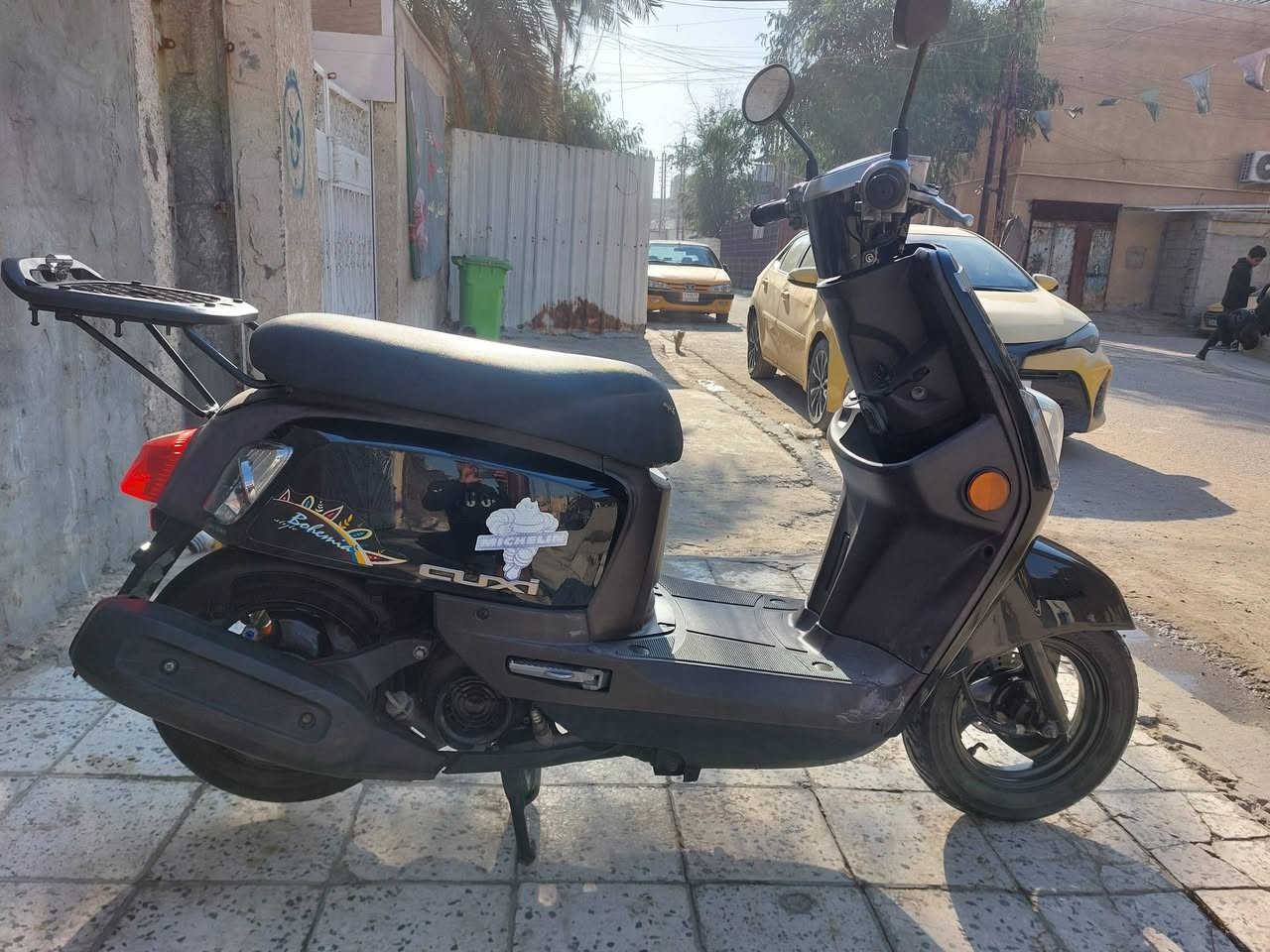 السلام عليكم دراجه ماكس بوليس نوزل الدراجه ختم واحد بل كارتون بيها كامرات خلفي امامي شلعه ومعدل الدراجه جديده بمعنه الكلمه مكاني بغداد الشهداء العبيدي ***********
