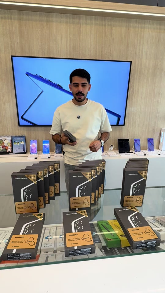 🔥 أقوى عرض من سافا موبايل 🔥 Samsung S26 Ultra بضمان الوكيل الرسمي عين الفهد 🛡️ 📱 النسخ المتوفرة: ▫️ 256GB ▫️ 1TB ✨ جميع الألوان متوفرة 🚚 توصيل مجاني لجميع محافظات العراق ♻️ تتوفر خدمة الاستبدال 💳 أقساط للموظفين والمتقاعدين لحاملي بطاقة الرافدين 📩 لمعرفة العرض فقط مراسلة الصفحة بكلمة: سعر 📍 المنصور – 14 رمضان – مقابل مطعم الساعة 📞 ***********
