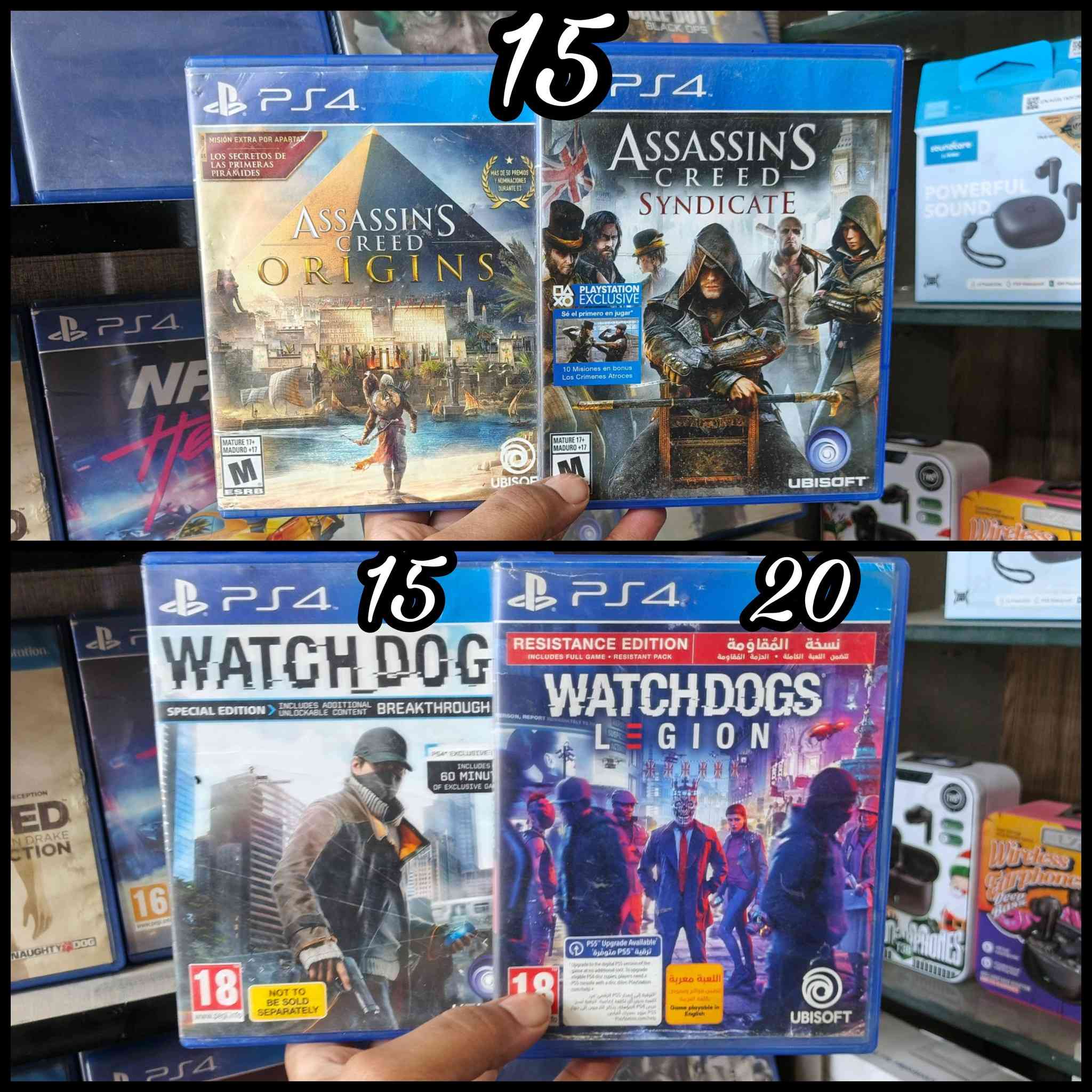 🎮 أهلاً بكم في Arena Store | ارينا ستور 🎮
نوفر لكم كل ما يخص عالم الألعاب الإلكترونية بجودة عالية وأسعار مناسبة   أحدث الألعاب والتجهيزات
نسعى دائمًا لتقديم تجربة مميزة لعشاق الألعاب بأسلوب احترافي وخدمة موثوقة 🤍
📍 Arena Store | ارينا ستور
بغداد مدينة الصدر قطاع 71
***********
