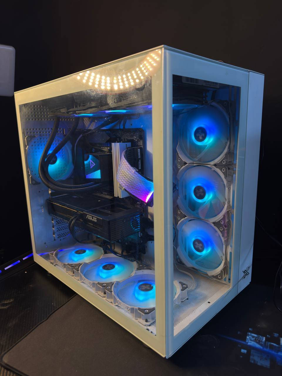 السلام عليكم
تجميعة مستعمله 

I7 12700
5060 asus prime 3fan
16gb ram
M.2 1tb lexar
Z690-p msi pro
Cooler 360ml antec rgb
Case xigmatech rgb 7fan
700w antec 80+

السعر 1150 الف
 
مكان بغداد الكراده خارج مقابل الجامعة التكنولوجية 
رقم ***********
