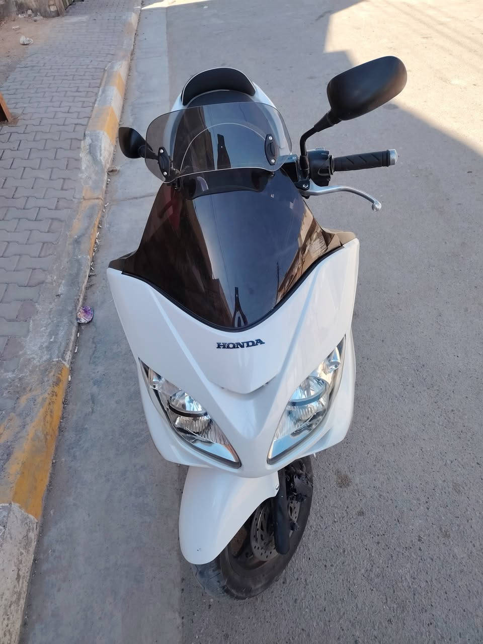 سلام عليكم فورزه 8/0 /6كير /4تحؤيلات   استاند حساس اكلؤب جنطهه
كهربايات كيجات كلهه شغاله 
لون مميز بلاد دراجه نضافه فؤل 
اؤراق كامله  تخم تاير جديد طستهه ناعمه 
 دراجه مكفؤله  كلهه  شلعه ؤمعدل فؤل مكانهه بغداد شراي اتصل عرقم ؤتدلل رقمي***********
