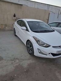 إلنترا ٢٠١٤وارد امريكي حادثه فقط دعاميه اماميه السياره ليبل واحد مابدل...