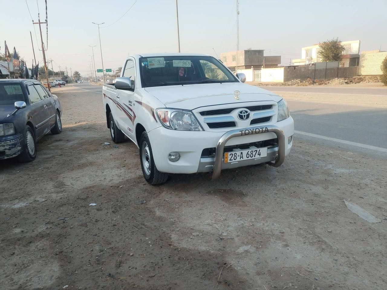 السلام عليكم ورحمة الله وبركاته سياره هايلوكس ٢٠٠٧ تك مكفوله كفاله عامه تخم تاير جديد حداديه جديده أرقامهه انكليزي بسمي مكانه نجف السعر ١٣٠ وبيهه مجال شي قليل للإستفسار ***********
