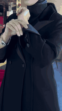 عباية الاناقة  خامة شامو شتوي صناعة اردني  قياسات 5 لل8 تلبس من 60 لل1...