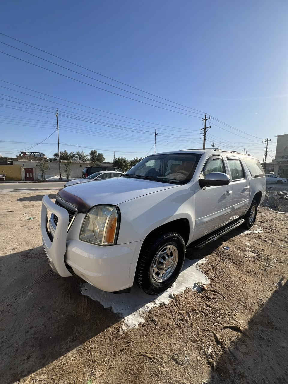 سلام عليكم يوكن 2007سياره جاهزه كير مكينه تبريد حداده تخم تاير سياره خليجيه اصل لون شمباني مصبوغ ابيض رقم انكليزي بسمي سنويه31مكاني بصره ***********سعر 180
