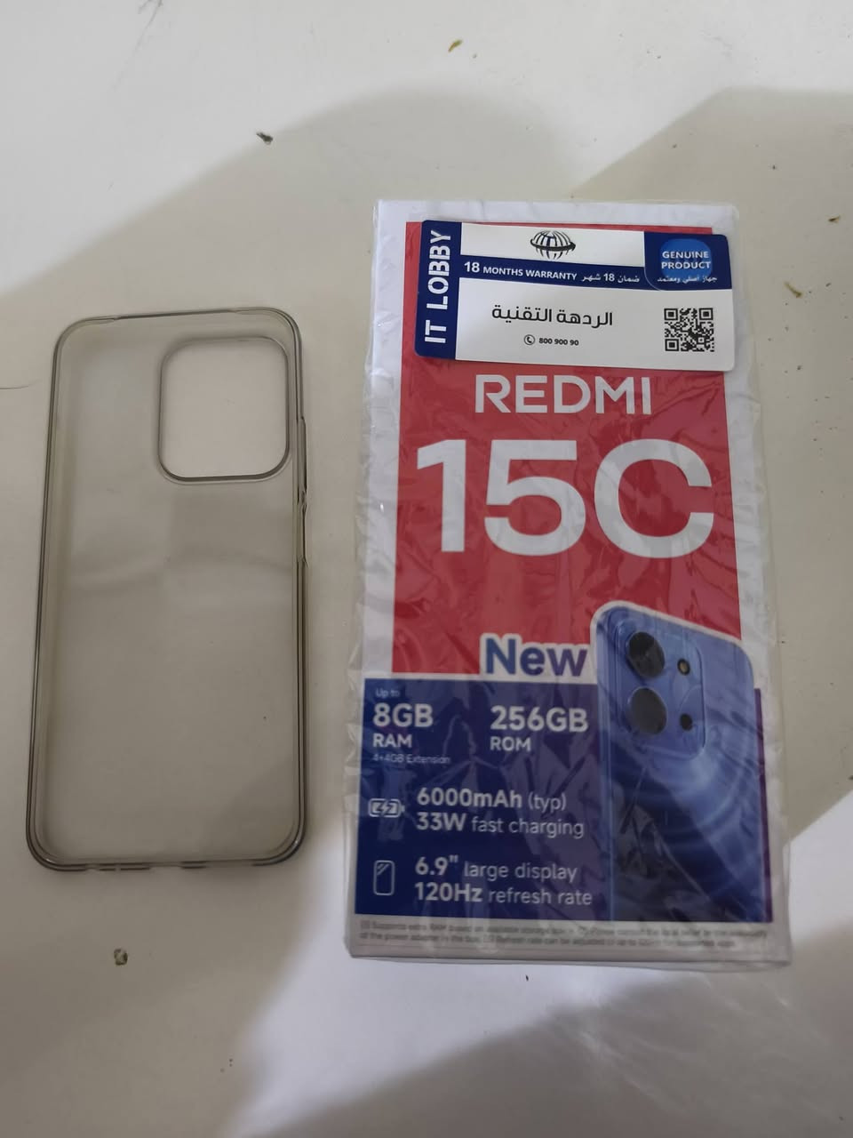 جهاز ريدمي 15c مستعمل فقط 20 يوم بعده الجهاز بالضمان 18 شهر 
البطارية 6000 ملي امبير يدعم الشحن السريع 
الجهاز مع كامل ملحقاته شاحنه سريعة 33W والكفر وشاشة حماية 
السعر 165 الف 
الموقع بابل حي الجزائر


**إذا كنت صاحب هذا الإعلان وتريد حذفه لأي سبب، رجاءا أرسل رسالة إلى الدعم الفني**