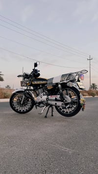 دراجه ايراني لبيع موديل 25لون اسود محرك 150دراجه مكفوله من تاير امامي ...