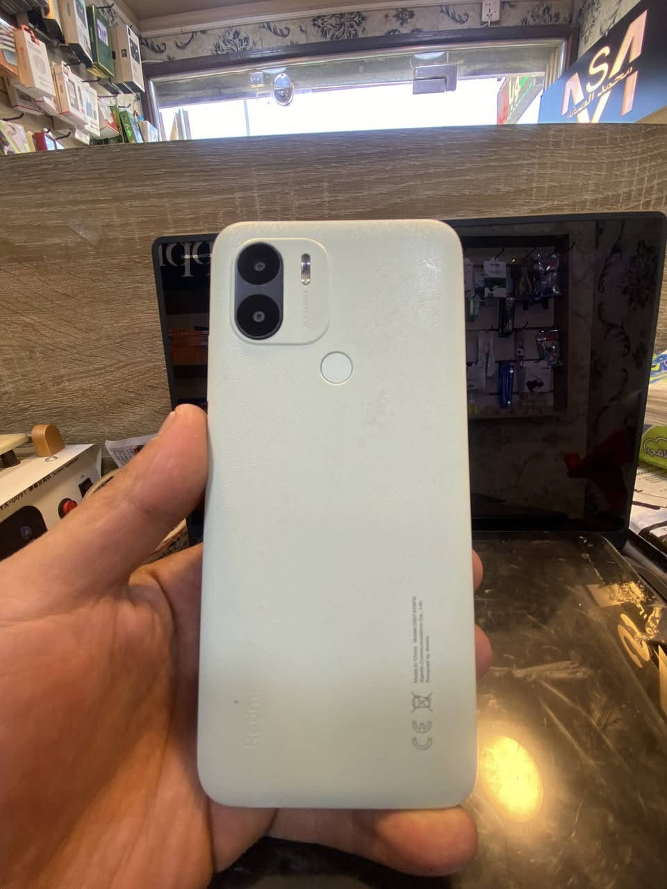 ريدمي a1+ ذاكره 32 غير داخل صيانه
السعر 60 الف 
ريدمي 9 a غير داخل صيانه 
السعر 50الف 
للاستفسار الاتصال ع (***********.***********
