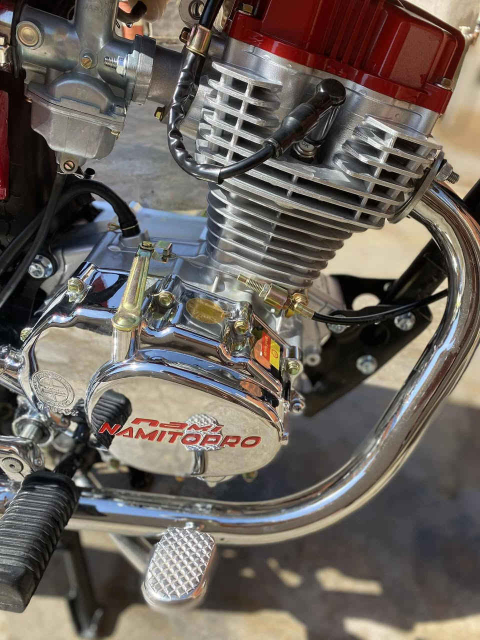 السلام عليكم
موطور رياضي للبيع 
موديل 2025 شرط مكينه ما مفتوحه مكاني كياره اجحله 
السعر 550بي مجال تفاصيل اكثر خاص او ***********
