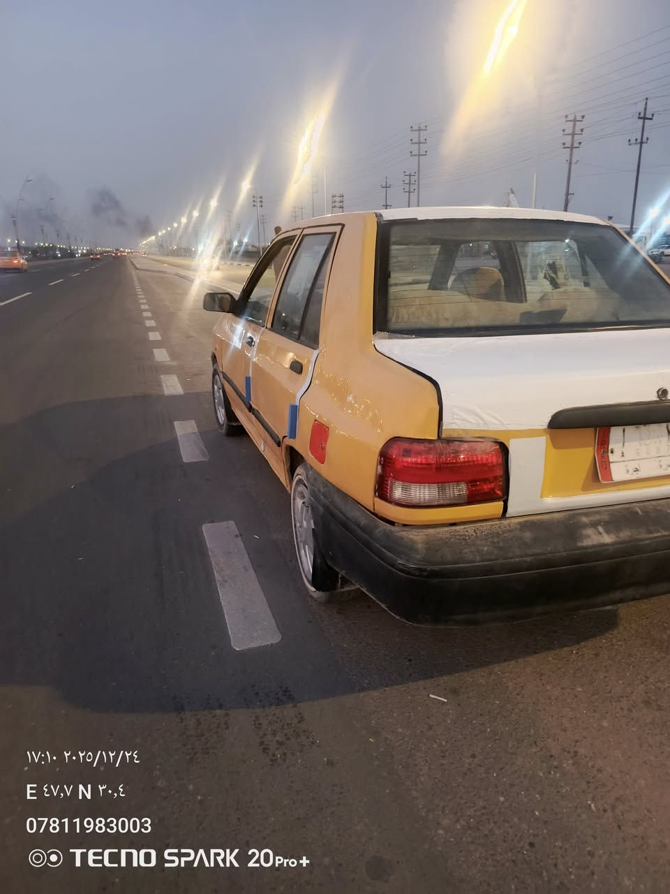 اسلام عليكم سايبه موديل ١٥ جاهزه السعر ١٨ ورقه حلوه حيل احله من الصور العنون البصره الزبير هاذه رقم صاحب السياره لا تعلق مو اليه والله مواليه ‏‪***********‬‏ هاذه رقمه يم السعر حلوه كلش الله شاهد
