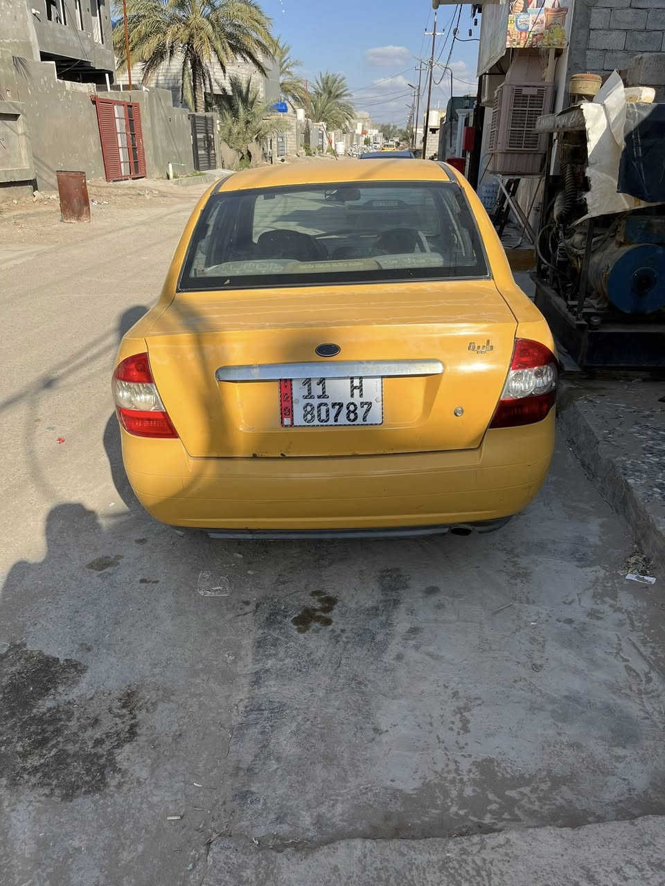 سلام عليكم طيبه مديل 15 مكفوله  من الصبغ والتبديل عده هاي الطخه الي بل باب رقم انكليزي هزه جديده مكينه بيه خيط بخار مكانه ديالى بعقوبه  السعر 35 وبيه مجال ***********
