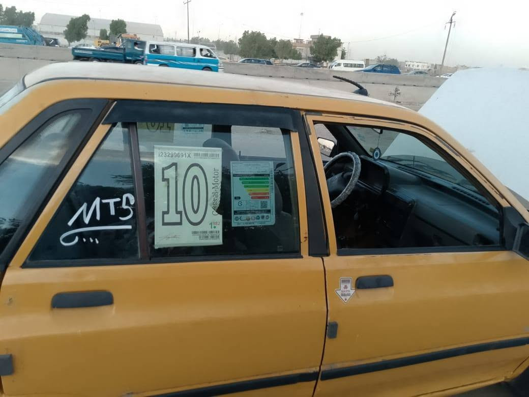 سلام عليكم 
سايبا للبيع موديل ٢٠٠٩ 
تكسي مصفرة هيئة وغرامات وهزة جديدة 
تحويل مباشر كير محرك نظيف صدر السيارة جديد 
الكهربائيات يرادلها ترتيب 
للاستفسار *********** 
السعر ١٨ ورقة بيها مجال حك الجية وشرط التحويل اتكاتب مروري
