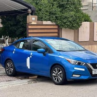 نيسان فيرسا 2021 فئه SV  لون چويتي مميز  رقم سليمانيه بسمي تحويل ثاني ...