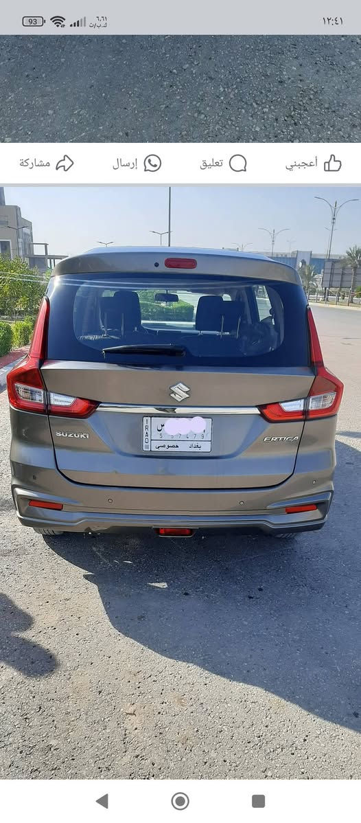 للبيع مستعجل سيارة ياباني سازوكي ارتيكا 7 راكب مكفولة من كلشي محرك 1500 vvt عليها اقساط أقل السنة اوصلك إلى راعيها اتكفل بالوكالة من راعيها مباشرتا مكانها بالبصرة وهذا رقم تلفوني *********** بي واتساب واذا اكو مراوس حسب الاتفاق السعر 115 وبيها مجال قليل وانا حاضر لأي استفسار البصرة, العراق
