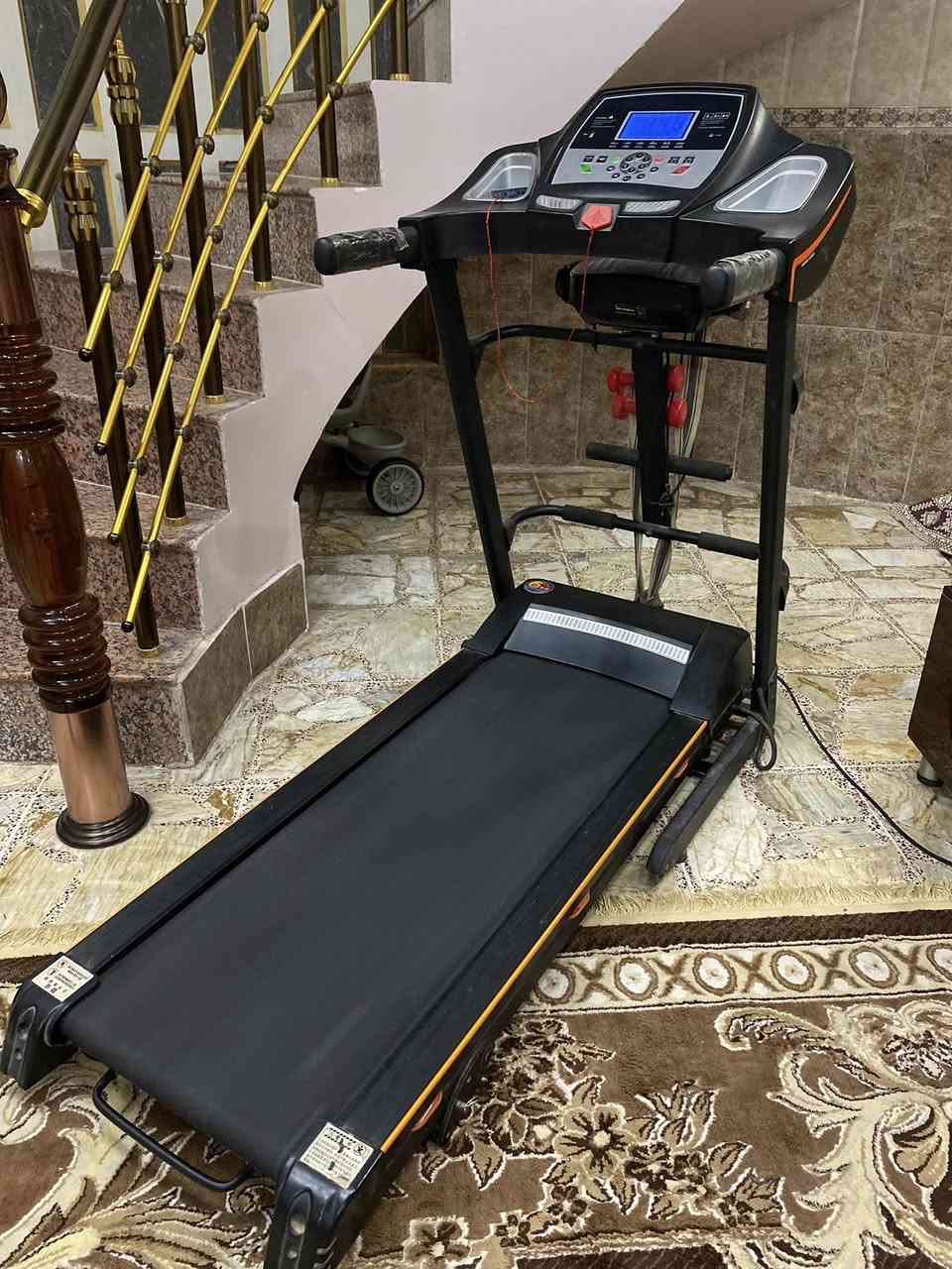 السلام عليكم جهاز جري اخو الجديد مداخل تصليح ع الفحص 
يتحمل 120 كيلو
جهاز هزاز لشحوم البطن
دمبلص عدد 2 ايضا
تحكم ريمونت
حبل سيفتي 
العنوان النجف
السعر 270 وبي مجال بسيط


**إذا كنت صاحب هذا الإعلان وتريد حذفه لأي سبب، رجاءا أرسل رسالة إلى الدعم الفني**