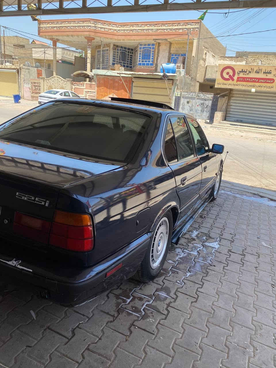 بي ام 525 مسكر فانوص اوتماتيك تبريد شغال كير محرك لوك غرفه جديده مديل 91 بجم عريض رقم كليزي سنويه لغاية 30 تحويل مباشر مسجل سماعات سستم كامل شغال تخم تاير جديد اترايك أربيل وتجي سايد بريك شغال كشنات جلد بلاد كهربايات سنتر لوك يرباك دشبول سالم ومكفوله من خياس وضربه وبل عافية على يااخضه سعر 58 بغداد الدوره ***********
