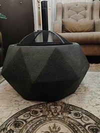 متوفر شواية فحم اوربية حجر صناعي قطر 60سم ارتفاع 40سم وزن 15كيلو مناسب...