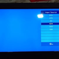 الجهاز غير مستخدم  دفدي حجم 14 انج شحن.  يدعم البث الرقمي  بطاريات ليث...