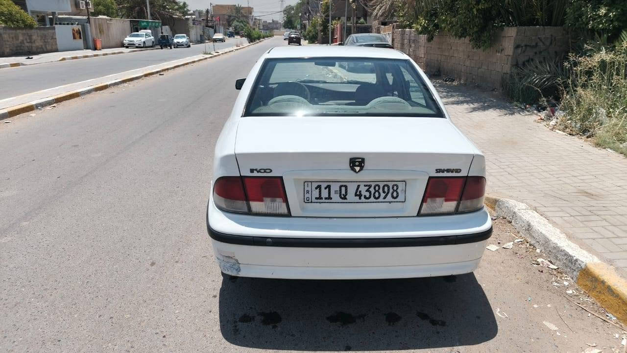سمند للبيع موديل 2012 رقم جديد سيارة بلادي كفاله عام  عنوان بغداد  السعره 57 بيه مجال ***********
