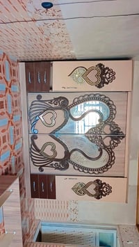 غرفه نوم مستعمله نضيفه  السعر 8000 وبي مجال  ‏‪07709272422‬