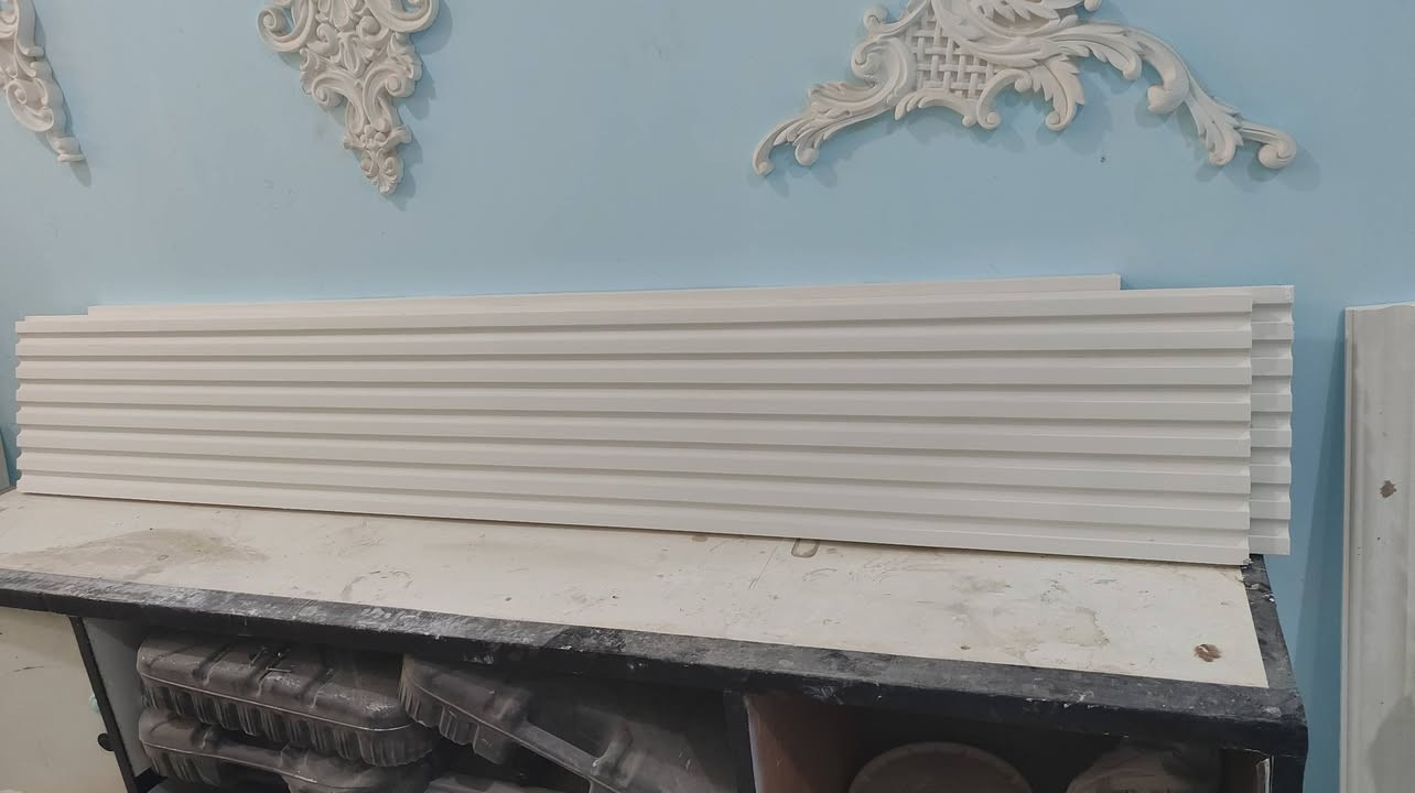 متوفر مختلف نقشات الجبس
موديلات حديثه _ دقه في العمل 
اسعار تنافسيه 
#معمل_المثنى 
السماوه _ حي الحكم _ مجاور دائرة الاطراف الصناعيه 
للأستفسار ***********
