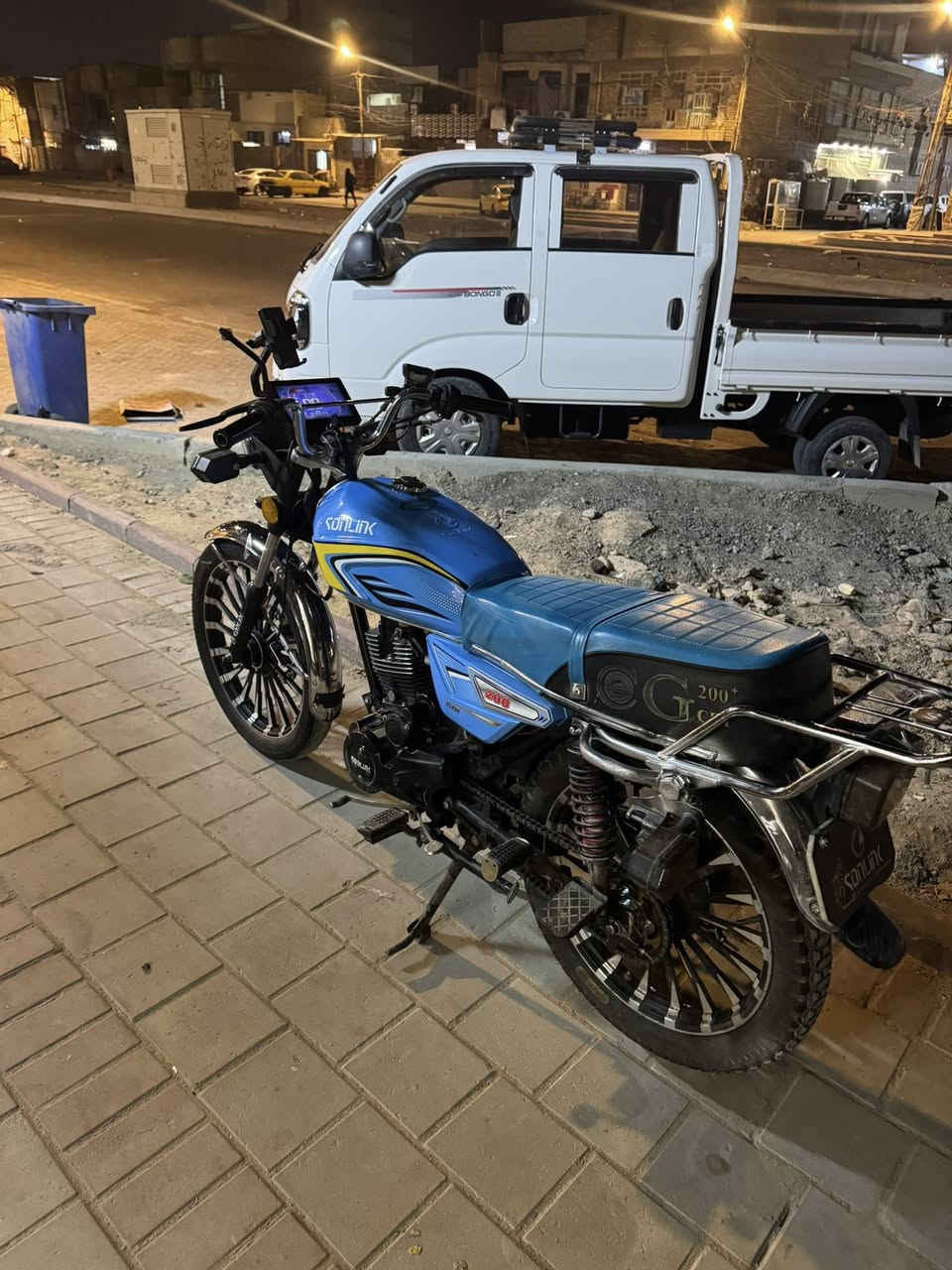 دراجه سونك مديل 25مكفوله كفاله عامه شاشه اكترونيه سلف هندر دراجه تخبل مكفوله كفاله عامه تجي تاخذه من باب بيتي 5كير المكينه 200سيسي مكاني بغداد مدينه الصدر السعر 700وبيهً مجال اتصل وتساب موجود ***********
