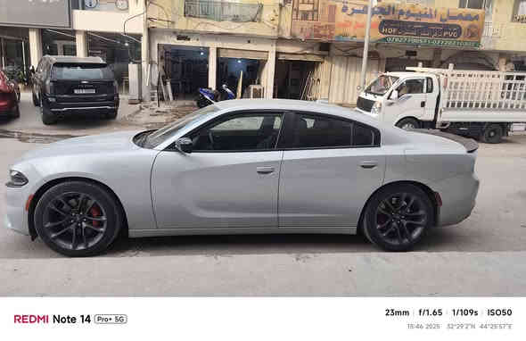 السلام عليكم 
دوج جارجر 2023
موصفات 
# بصمه ابواب وتشغيل
# شاشة كبيره
# كراسي كهرباء
# حساس خلفي 
# رادار امامي 
# نقطه عمياء 
# تحديد مسار
# تبريد تتفئه بالكشنات 
# فجوج بريمبو
# تتفئه ستيرن 
# كراسي جلد 
# ترحيب
# تشغيل عن بعد 
# ويل كب ٢٠
# لايت زينون 
مرقم اربيل باسمي مداور ثاني يوم  الحادث كما موضح بالصور السياره جاهزه دخول جديد ماشيه ٣٢٠٠٠ميل 
للاستفسار الاتصال 
***********
***********
