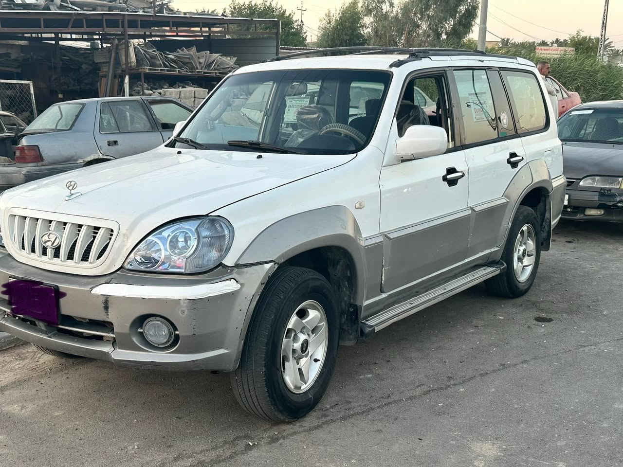 سلام عليكم هونداي للبيع محرك vvt3000 كير اوتو ماتيك اتبريد شغال موديل 2002  مستعجل ع بيعتها تفاصيل اكثر خابر ودلل ***********
