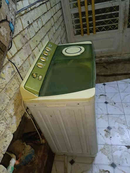 السلام عليكم غساله هيتاشي شغاله غسل وتنشيف المكان  ابو غريب المنسية قرب حليب بلادي السعر 75                    للتواصل *********** بي واتساب
