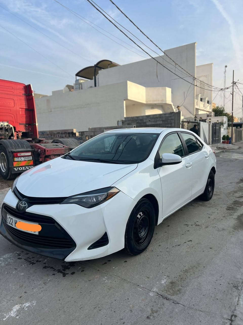 سلام عليكم كورلا موديل 2017 رقم أربيل دولي سنوية رقم هزة كله جديد مواصفاتL بدون صبغ  جاملغ وباب طرف السكن امبدل ابلادي بدون دواخل بدون ارباك رادار حجر صالصنه كله موجود محرك كير بالشرط ما مفتوح لا صرف ولا بخار  سياره بسمي لون ابيض ثلجي صدر أمامي خلفي جديد مكاني داخل كركوك 
سعر 152
*********** رقم موبايل كركوك, العراق
