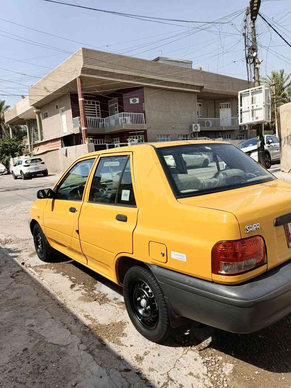 سلام عليكم سايبا 2022
السياره علا وضع شركه برغي ما مفتوح بيه 
مكينه كير تبريد صدر امامي خلفي كله علا وضع شركه تايرات الشركه بعدهن بيه مدوشمه عام كبل للشارع مابيه نقص هيئه غرامات صفر  السعر 58وبيه مجال *********** بغداد جديده
