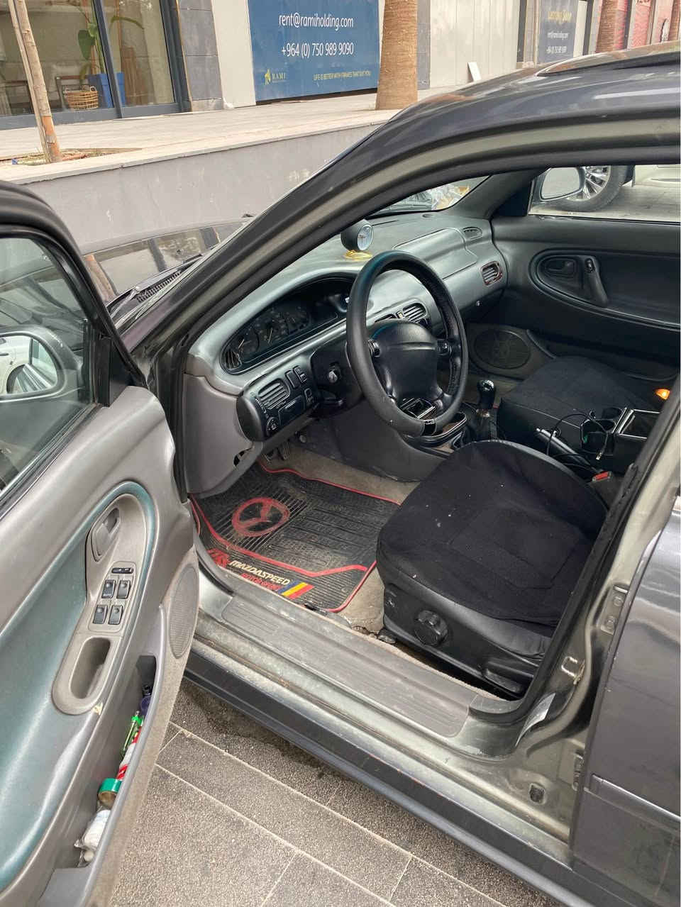 مازدا عادي ٩٧ سلايت بدون حادث فقط بخ جماليه 
هزه ٢٧ تبريد كهربائيات كير مكينه كلها شرط نظافتها ٩٠٪؜ 
تاير +ويل رياضي فول كماليات ما بيها اي نقص مكانها اربيل أربيل, العراق


**إذا كنت صاحب هذا الإعلان وتريد حذفه لأي سبب، رجاءا أرسل رسالة إلى الدعم الفني**