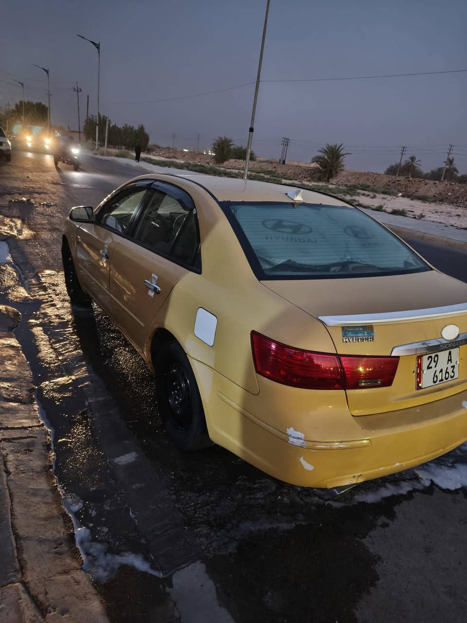 متاح سوناتا 6سلندر رقم انكليزي واسط سياره نضيفه بيها مبدل بنيد وجاملق تبريد حداديه تخم تايرات كله جديد سياره خير من الله السعر 95
مكان السياره كوت واسط
 ***********
