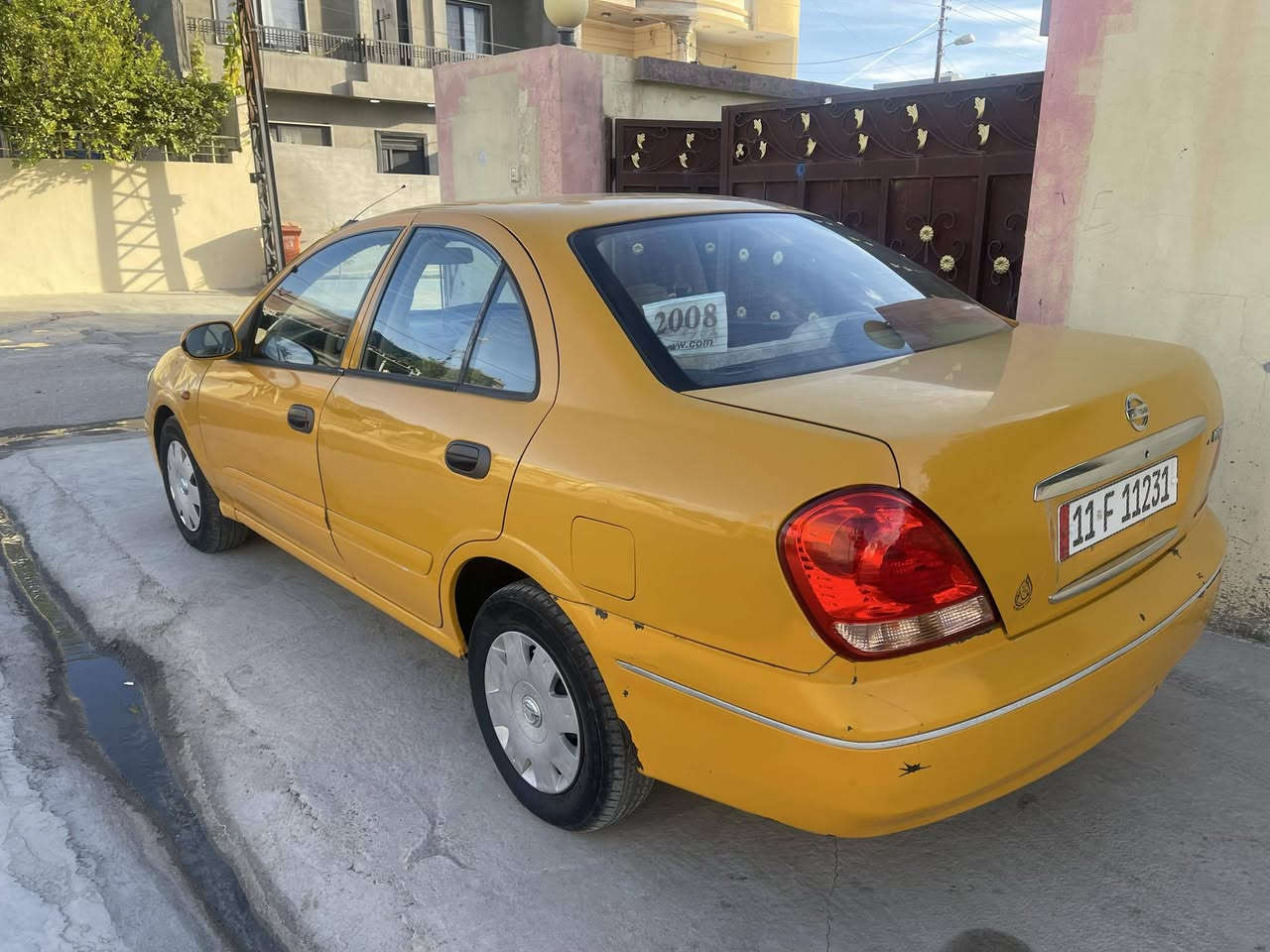 نيسان صني ياباني موديل 2008كير تو ماتيك رقم بغداد مشروع وطني بسمي بدون ضربة مكاني كركوك سعر90بي مجال قليل *********** /***********
