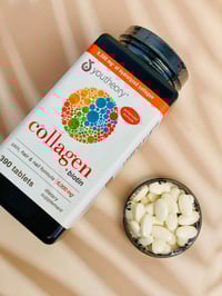 ٣٩٠ حبة • كولاجين أمريكي • مدعم ببيوتين