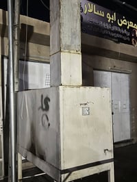 للبيع سقيفه بعدهه جديده وشوايه مال كباب 07723115413