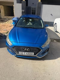 سوناتا موديل 2018 وارد امريكي  سيارة شاشة جبيرة  تحكمات ستيرن  محرك 20...