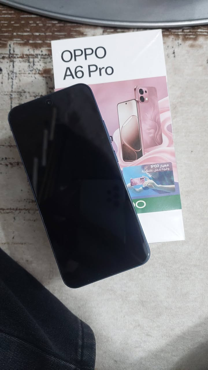 السلام عليكم جهان oppo A6 Pro شخط ما بي مستعمل يومين فقط لسعر ٣٥٠ الف وبي مجال موبايل جديد بمعنئ كلمة نظافة ١٠٠%%
تواجد بغداد البلديات 
رقم الهاتف 
***********
