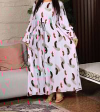 دشداشة نسائي • كشمير • فري سايز ٩٠ كيلو