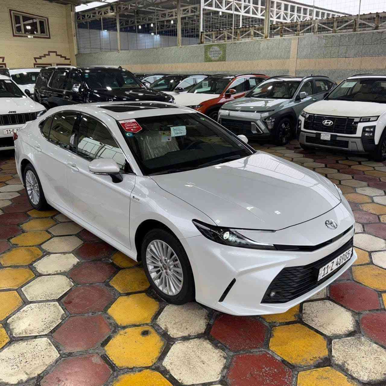 #امجد_الحسني_لتجارة_السيارات
🛑البيع نقد فقط 🛑
🫷🫸
‏TOYOTA CAMRY 2025
‏E puls
🛑ضمان ساز🛑
➖ زيرو غير مستخدمة
➖ شاشة + كامرة
➖ لايت أمامي زينون
➖ محرك هايبرد 2.5 اقتصادي
➖ ضمان وصيانة مجانية ✔️
➖ كرسي كهربائي

للاستفسار أكثر الاتصال على الرقم

***********
بغداد - معارض البياع - الشارع الثاني

