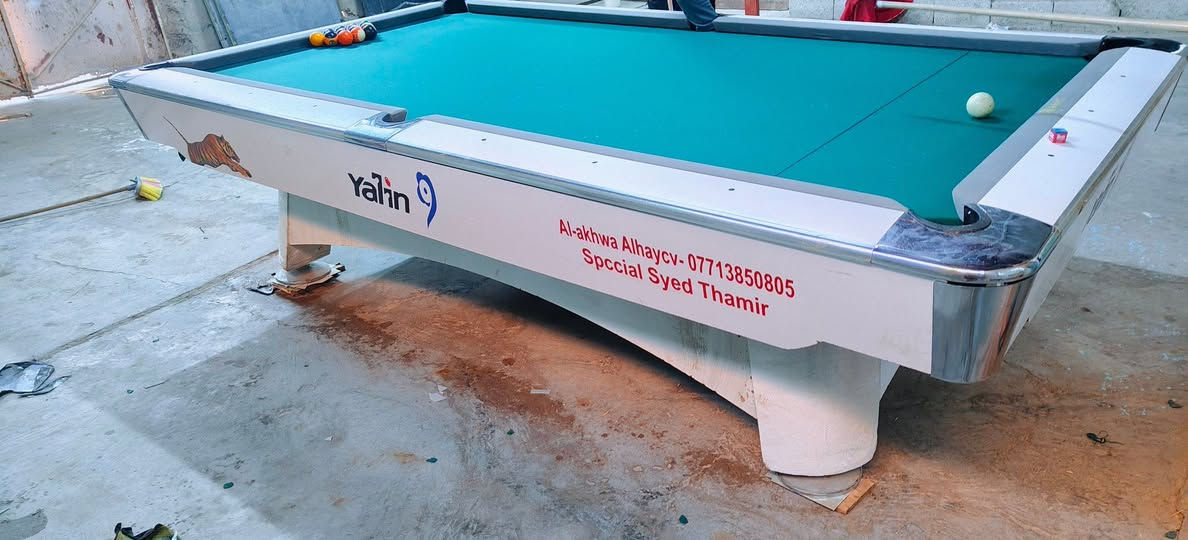 بلياردو يلن دبل شاصي نفخ لبيع او مراوسه مكان كركوك توصيل ماكو شراي يتصل او يراسل واتساب ***********
