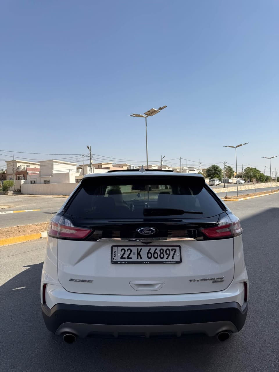 السلام عليكم فورد ايدج 2020 تيتانيوم 1/1 بدون صبغ السياره نضيفه ضررها بدايه الجاملغ مال سايق تعديل BDR وبدون دواخل 
كير ومحرك وتحويل بشرط ايرباك ستيرن فقط 
تفاصيل اكثر
*********** أربيل, العراق
