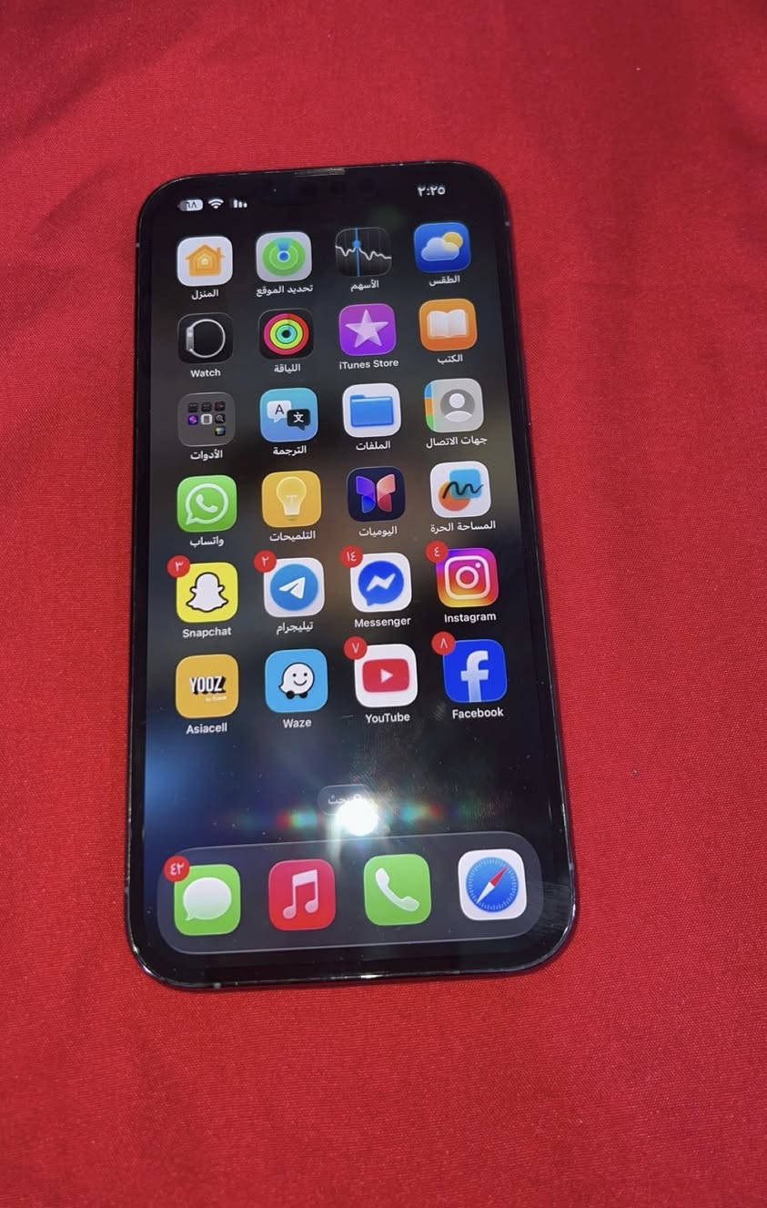 ايفون ١٣   برو ماكس للبيع ذاكره ٢٥٦  استفسار واتساب
***********
