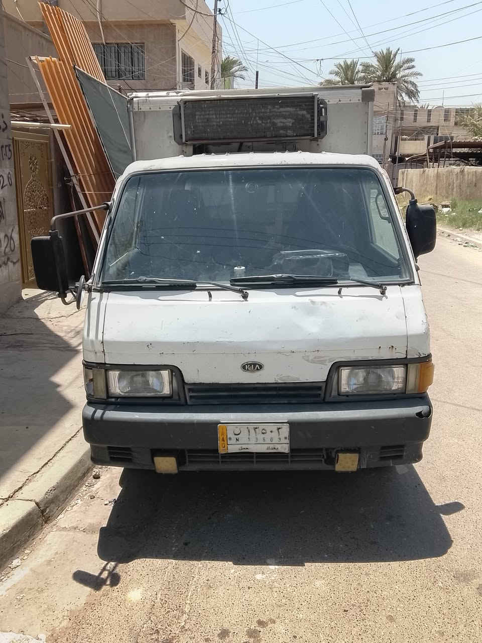 السلام عليكم كيه بنكو براد للبيع سياره جاهزه تبريد امامي خلفي التبريد الخلفي تجميد  رقم بغداد  تحويل شوكت ما تريد  ***********
